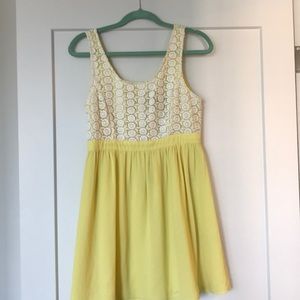 Sunny yellow sundress